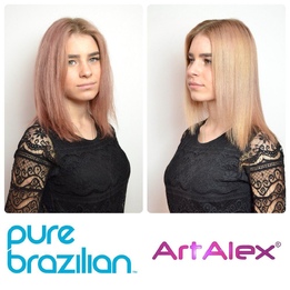 Кератиновое выпрямление волос Pure Brazilian Одесса ArtAlex